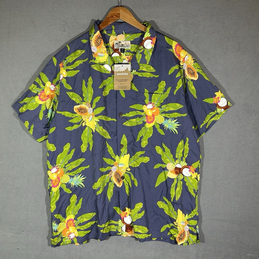 Patagonia Pataloha Limited Edition Shirt (Sz XXL) - Ka Loa’a Pono: Dolomite Blue